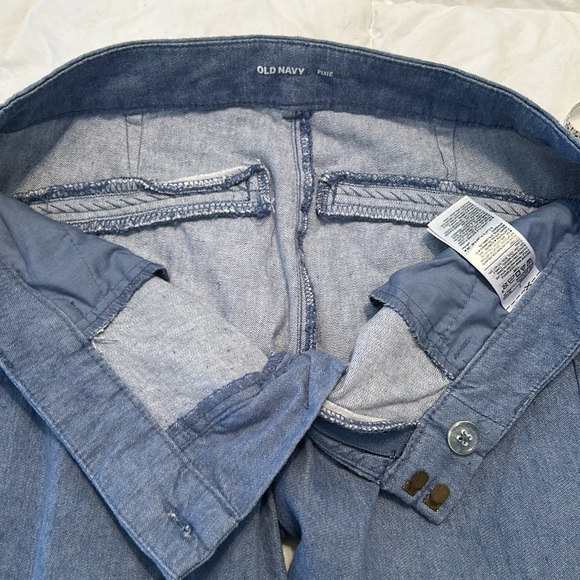 Old Navy Pixie Linen Pant Size 2 - Picture 9 of 16